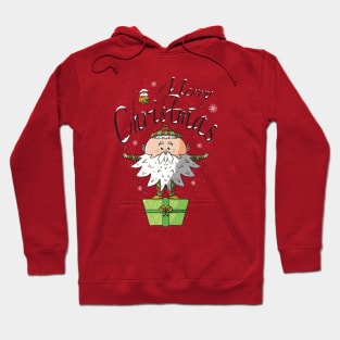 Kawaii cute Santa Hoodie